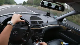 MERCEDES E320 CDI 204HP POV AUTOROUTE