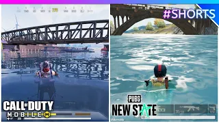 🔥COD Mobile vs PUBG New State #Shorts