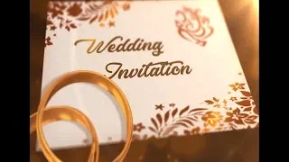 Whatsapp Wedding Invitation Latest 2020 | Wedding Invitation | Whatsapp Invitation #1