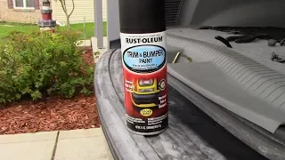 Rust-Oleum Trim and Bumper Paint Review