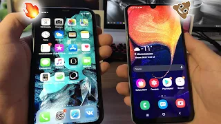 Android за 10К после iPhone XR