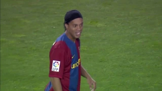 Full Match - 1st half: FC Barcelona vs Real Madrid - 10.03.2007 (Arabic Commentary, عربي)