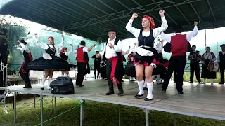 Atuação do Rancho Folclórico da Balança na Festa de Valdreu