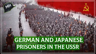 What happened to the CAPTIVE German and Japanese SOLDIERS in the USSR?