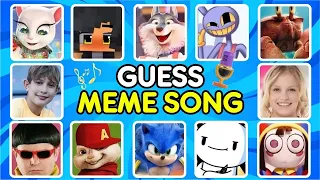 Guess The Meme & Who’S SINGING TheOdd1Sout, Payton Delu, Like Nastya, Skibidi Dom Dom Yes