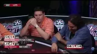 Poker: Mike Matusow gets Slow Rolled by Shaun Deeb