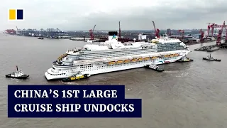 China’s first home-grown large cruise ship set to begin sea trials