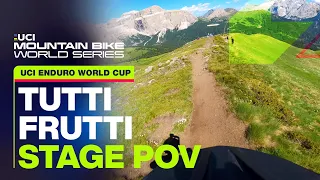 Is this the best enduro stage in the world? | UCI Mountain Bike Enduro World Cup