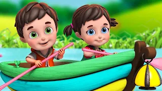 𝑵𝑬𝑾 😄 | Row Row Your Boat | Jack An Jill | Abcd Song | More Nursery Rhymes For Kids | Baby Song