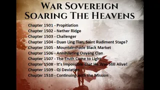 Chapters 1501-1510 War Sovereign Soaring The Heavens Audiobook