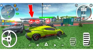 Car Simulator 2 | Crazy Police Chase Lamborghini Veneno | Android Gameplay