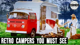 Classic Campers and Travel Trailers with Vintage Design You Must See (2022 Edition)