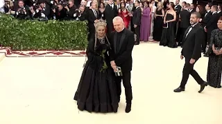 Madonna and Jean Paul Gaultier on the red carpet for the MET Costume Institute Gala