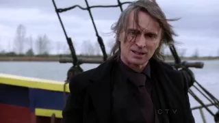 Once upon a time s02e11 Hook vs rumple on the Jolly Roger