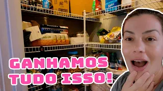 DEEP CLEAN NO DIA DA FOLGA🙄.DEIXARAM TUDO PRA TRÁS GANHAMOS MUITA COMIDA E BEDIDA😁