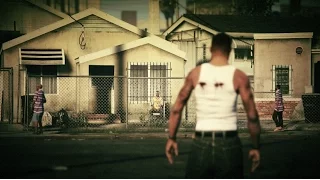 CJ is back in Grove Street - Ballas vs Families GTA 5 Machinima Movie