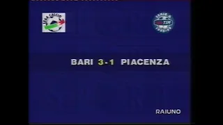 SERIE A 1998/1999: BARI - PIACENZA 3-1