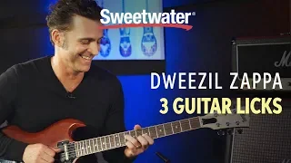 3 Frank Zappa Licks Shown By Dweezil Zappa