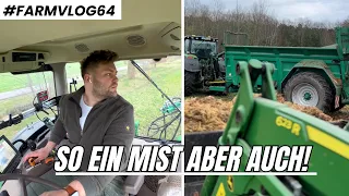 Der Regen nimmt kein Ende! Auf Lohn unterwegs & kleiner Bestandscheck FARMVLOG #64