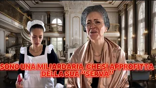 Sono una miliardaria che si approfitta della sua “ serva”🤣