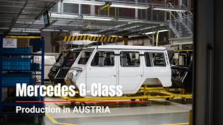 MERCEDES G-CLASS PRODUCTION LINE IN AUSTRIA | Mercedes Factory | How Mercedes G-Class is Made