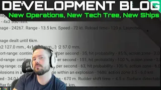 Development Blog - New Operations, New Tech Tree, New Ships