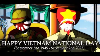 TIME LAPSE// COUNTRYHUMANS// HAPPY VIETNAM NATIONAL DAY// ( flash warning ) * READ DES *