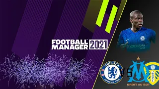 Football Manager 2021 (FM21) | Cuartos de Champions vs Marsella y Semifinales de FA Cup vs Leeds