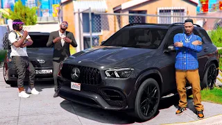 РЕАЛЬНАЯ ЖИЗНЬ В GTA 5 - ПОДАРИЛ ОХРАННИКУ MERCEDES GLE63 НА ДЕНЬ РОЖДЕНИЯ! БОБ В ШОКЕ! 🌊ВОТЕР