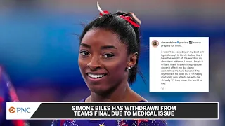 Simone Biles Withdraws From Teams Final Due To Medical Issue