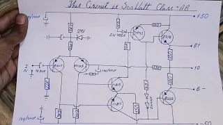 500 Watt amplifier circuit diagram