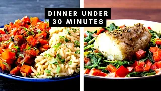 Healthy Dinner Recipes : 21 Quick Dinner Recipes under 30 Minutes