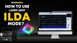 How To Use Laser Light ILDA Mode? | MOKA SFX 10W Full Color Animation Laser Lights