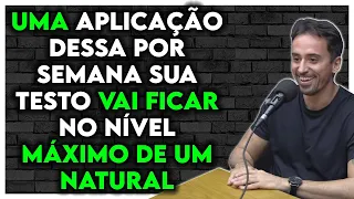 DOSAGEM PARA MANTER A TESTOSTERONA NO LIMITE MÁXIMO NATURAL, SEM EFEITO COLATERAL | Dr Lucas Caseri