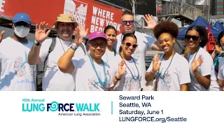 Join us at the LUNG FORCE Walk - Seattle!