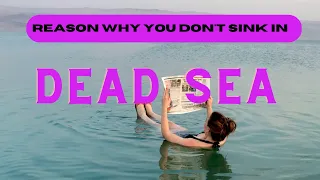 reason why you don't sink in dead sea