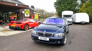 Crashing A Supercar Meet in my Straight Piped V12 BMW...