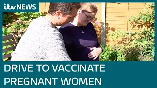 Covid: Pregnant women urged to get vaccinated as figures show increased risk of illness | ITV News