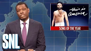 Weekend Update: This Is America Wins Song of the Year - SNL