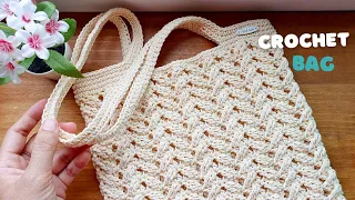 Easy Crochet Tote Bag | ViVi Berry Crochet