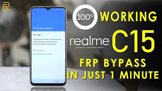 Realme C15 FRP Bypass | Realme C15 FRP Remove in just 2 minutes | Easy & Latest Method 100% Working