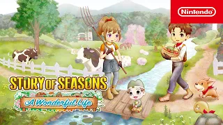 STORY OF SEASONS: A Wonderful Life - Launch Trailer - Nintendo Switch