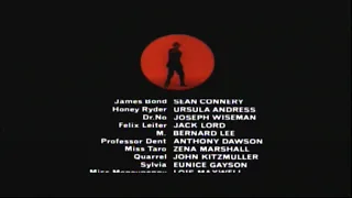 Dr. No (1962) End Credits (MGM+ 2023)