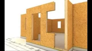 Animacion construccion de casa modular paneles SIP decocasas