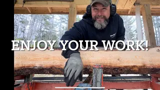 A good day at the sawmill!