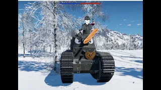 War Thunder Char 2c french baguette launcher