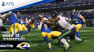 Seattle Seahawks vs. Los Angeles Rams | Week 13 2022 Gameplay