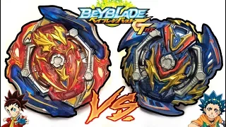 Union Achilles vs Slash Valkyrie | Beyblade Burst Gachi