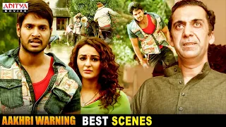 "Aakhari Warning" Movie Best Scenes | South Movie | Sundeep Kishan, Seerat Kapoor | Aditya Movies