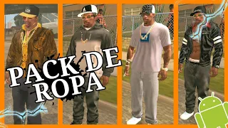 ¡¡PACK DE ROPA REALISTA PARA GTA SA ANDROID!! *facil y rapido* | xFresh Official